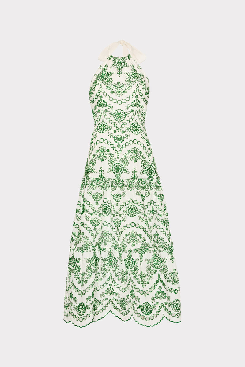Hayden Scallop Eyelet Dress