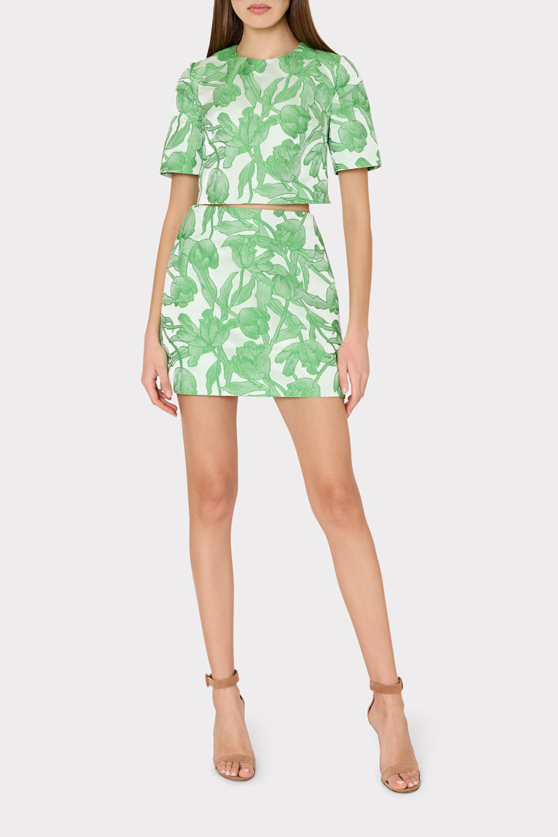 Tulip Jacquard Top