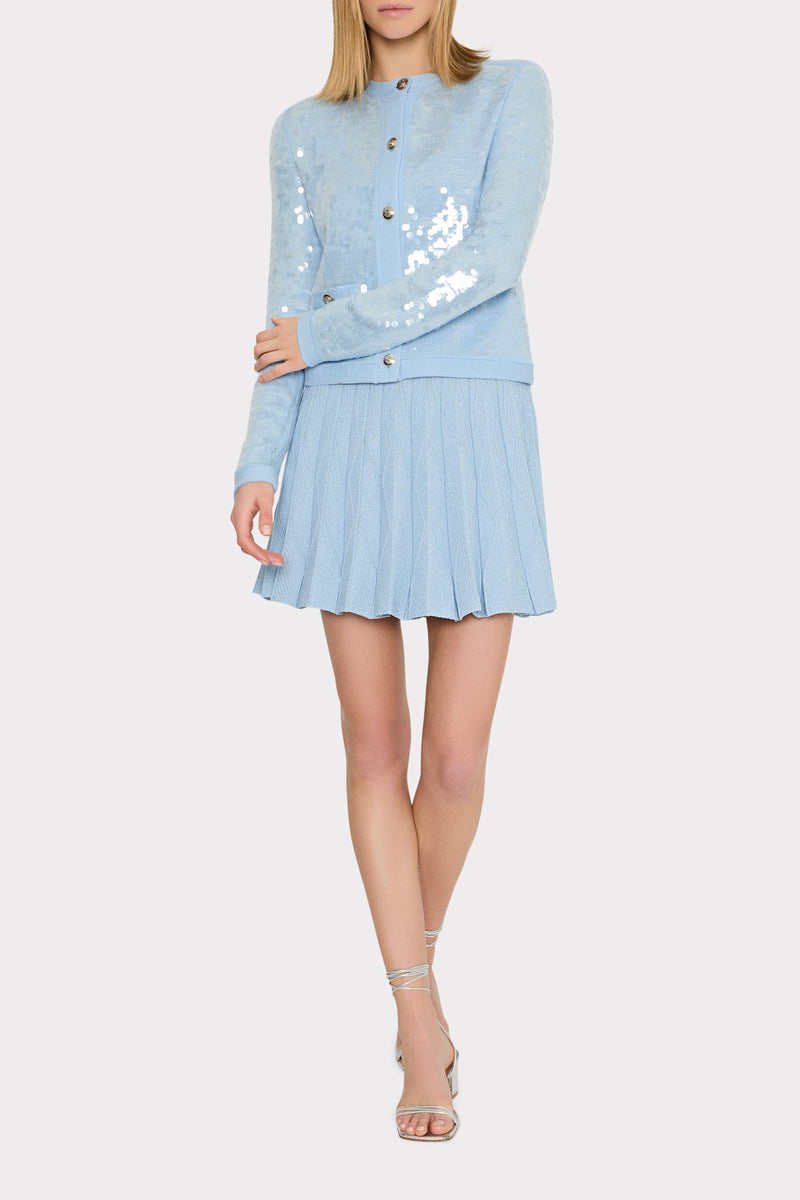 Iman Sequin Knit Cardigan