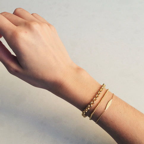 Rolo Bracelet 14K Yellow Gold Image 2 of 3