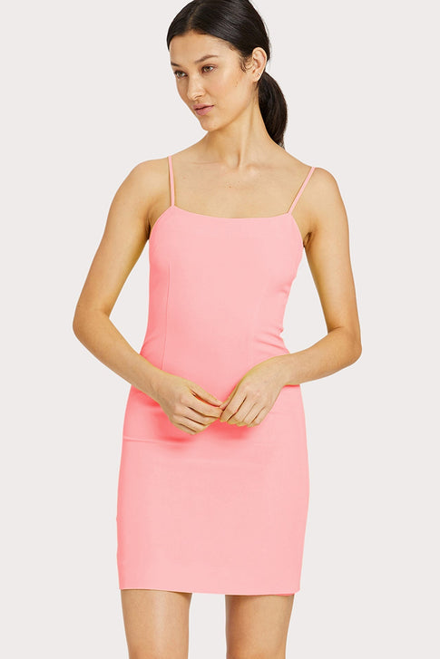Cady Mini Slip Dress Candy Pink Image 1 of 1