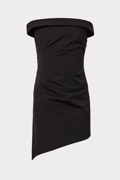 Milly Minis Ally Cady Dress Black Image 1 of 2