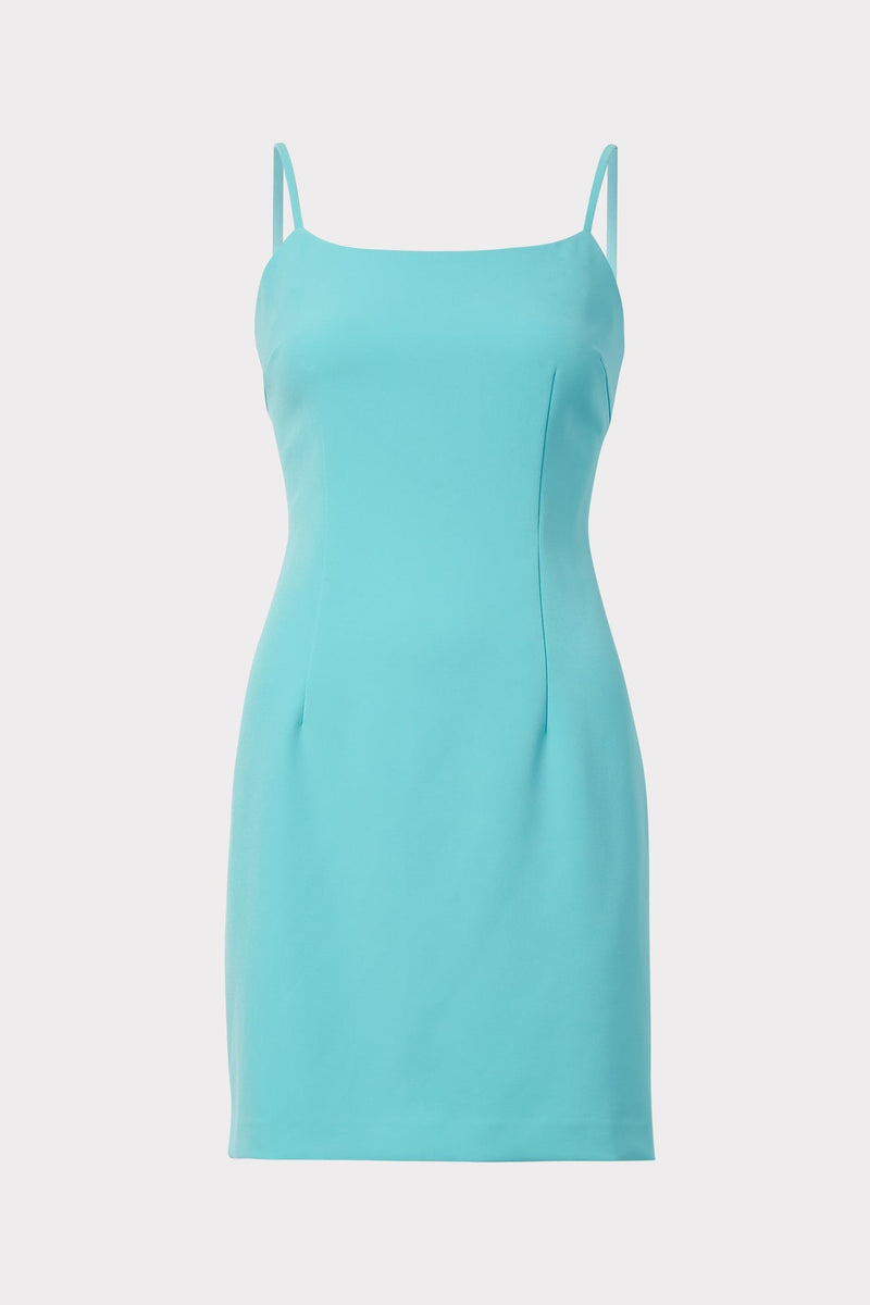 Mini Cady Slip Dress