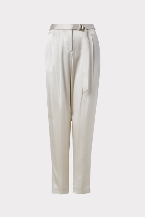 Tatum Hammered Satin Pants 0