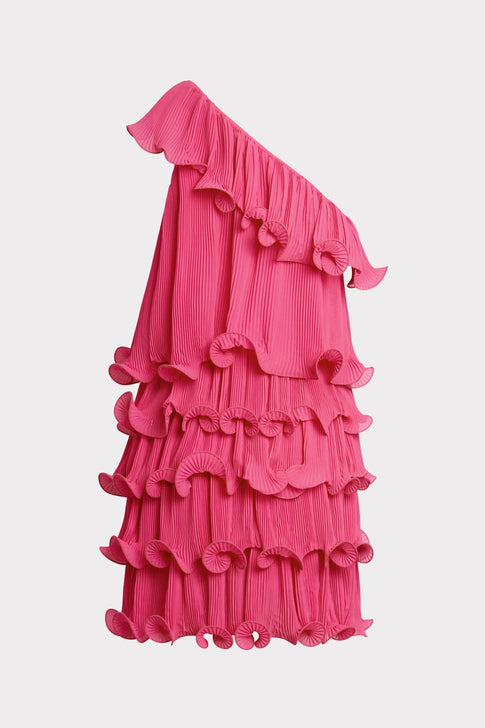 Blakely Tiered Ruffle Mini Dress 0