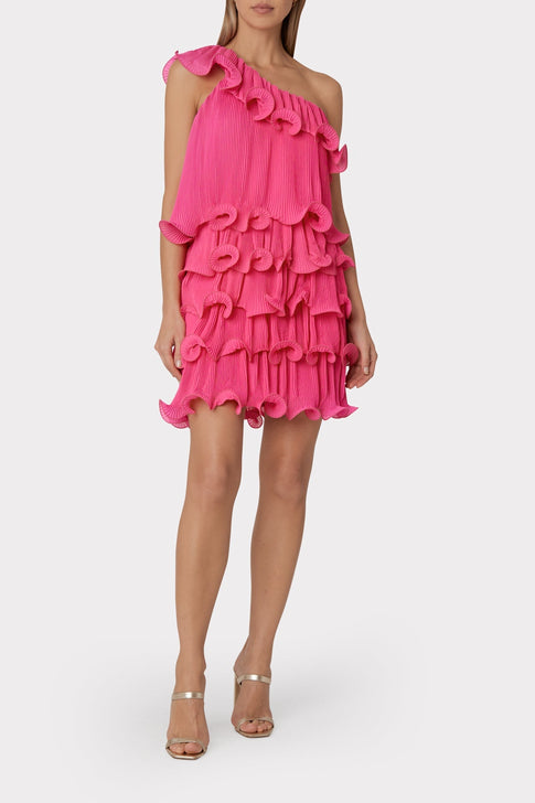 Blakely Tiered Ruffle Mini Dress 1