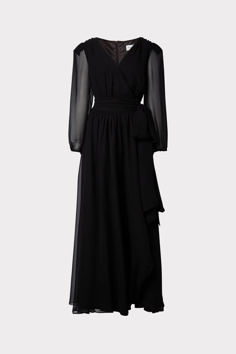 Verona Chiffon Maxi Dress 0