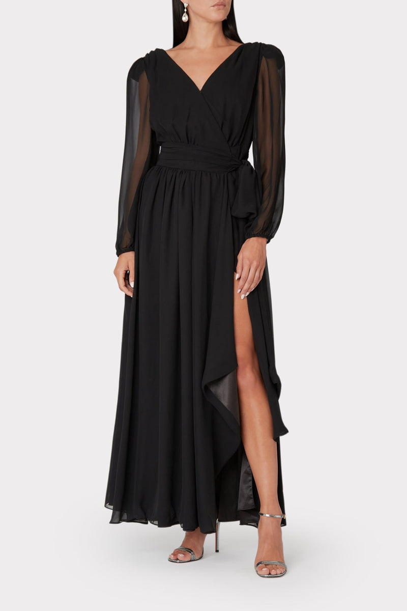 Verona Chiffon Maxi Dress