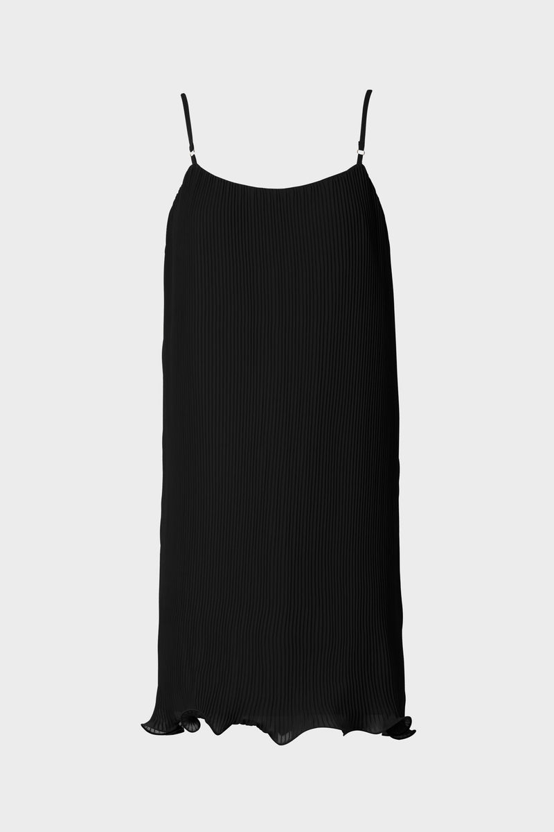 Wilhemina Pleated Mini Dress