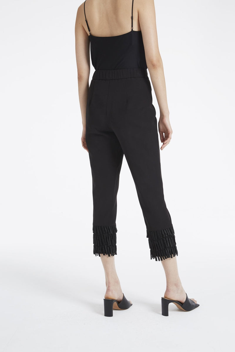 Fringe Embellished Fia Pants