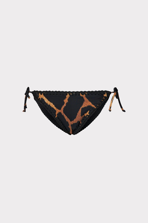 Giraffe Print Bikini Bottom 0