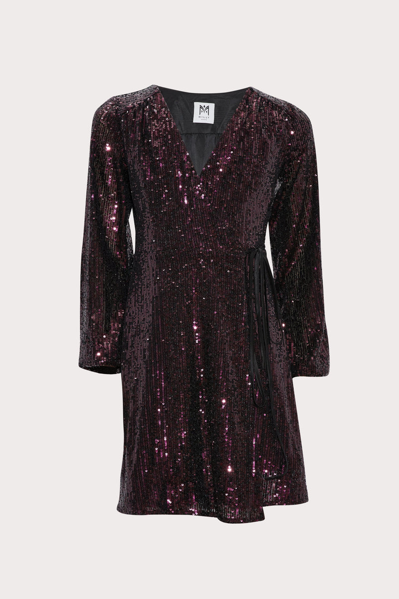 Mini Siena Stretch Micro Sequins Wrap