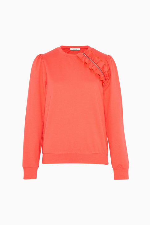Jenny Terry Sweatshirt Neon Peach Image 1 of 2