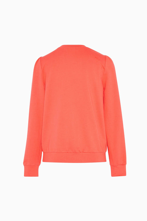Jenny Terry Sweatshirt Neon Peach Image 2 of 2