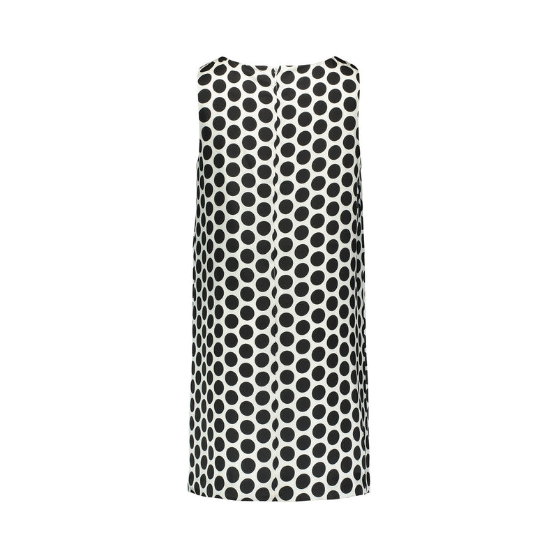 Milly Minis Big Girls Dot Print Black White Shift Dress