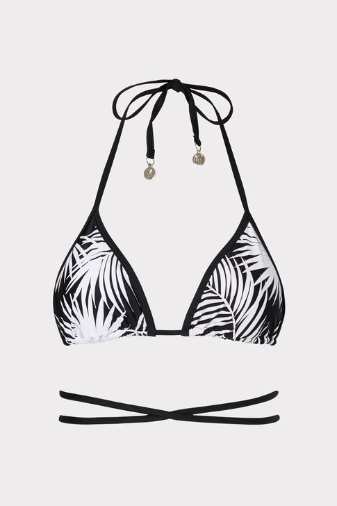 Palm Print Triangle Top 0