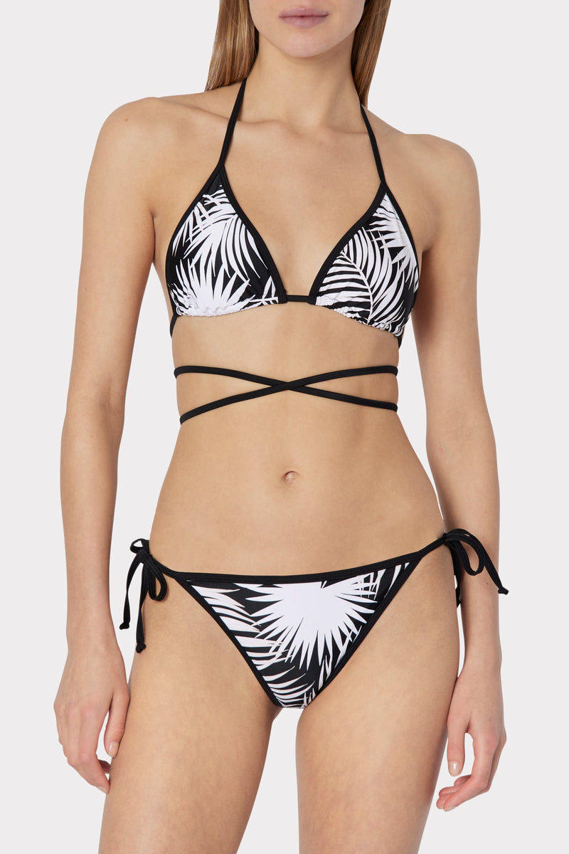 Palm Print Triangle Top