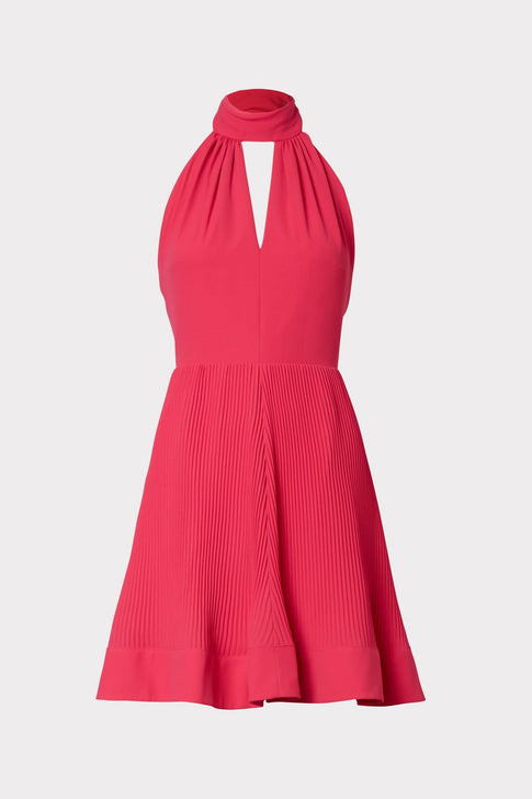 Libby Pleated Mini Dress 0