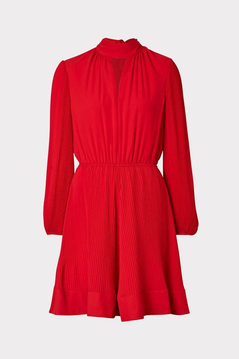 Val Pleated Dress 8