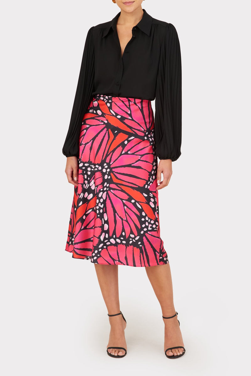 Lina Pleated Blouse