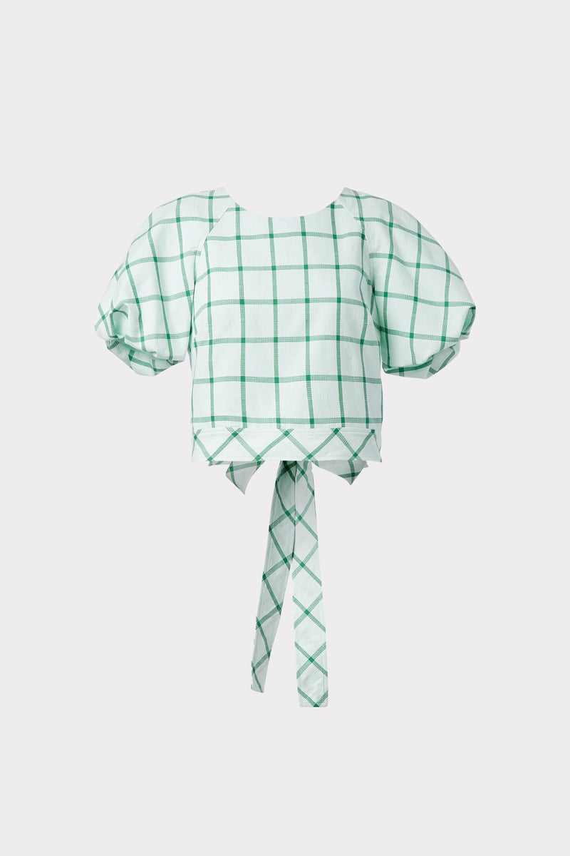 Malia Windowpane Top