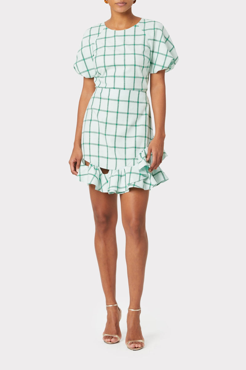 Malia Windowpane Top