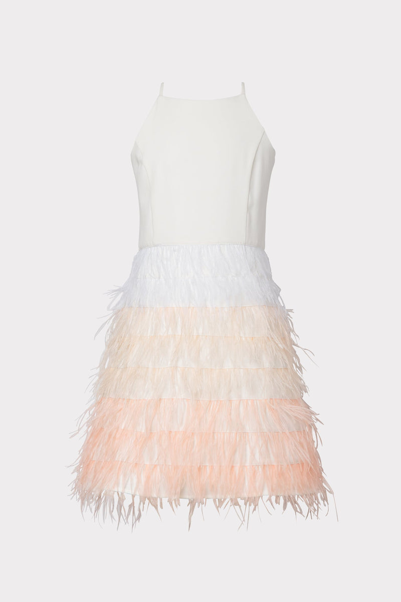 Milly Minis Feather Cady Dress