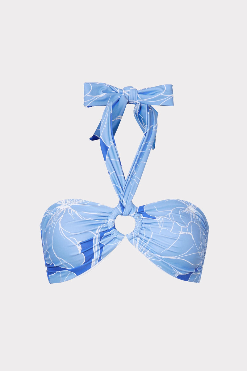 Waterlily Monique Bandeau Halter Bikini Top
