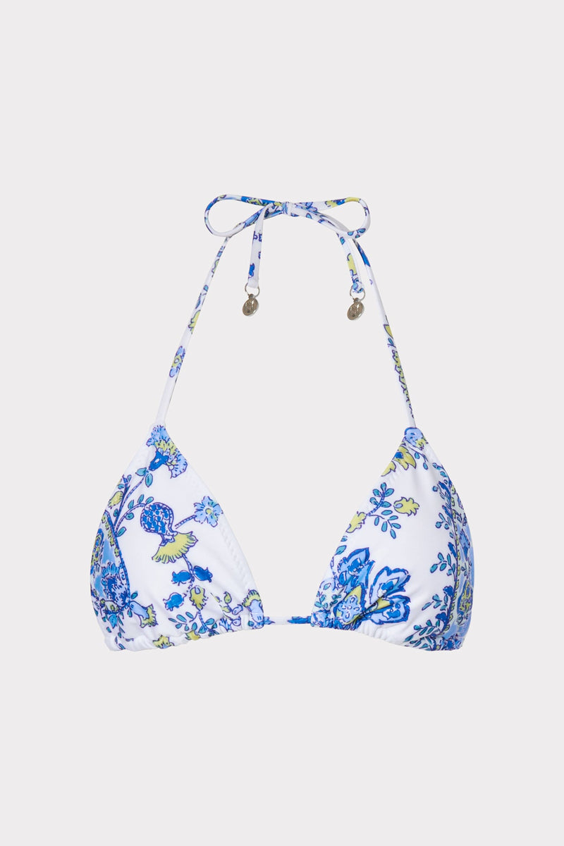 Sketched Paisley Millie String Bikini Top