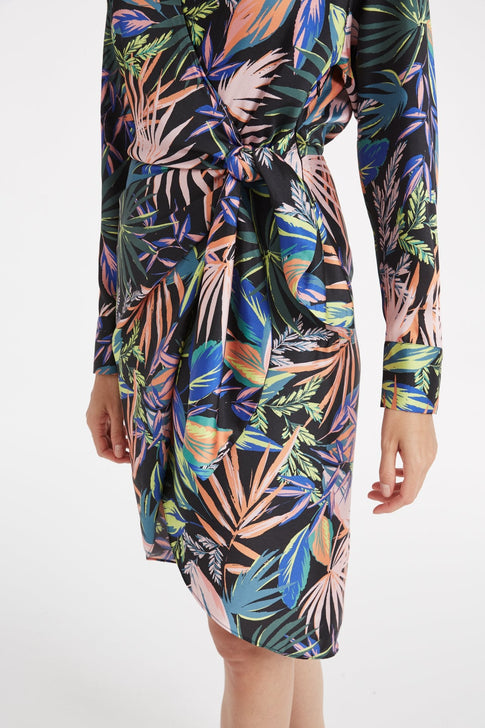 Jordan Tropical Palm Print Dress 4