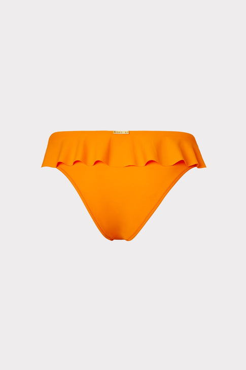 Solid Michelle Ruffle Bikini Bottom 3