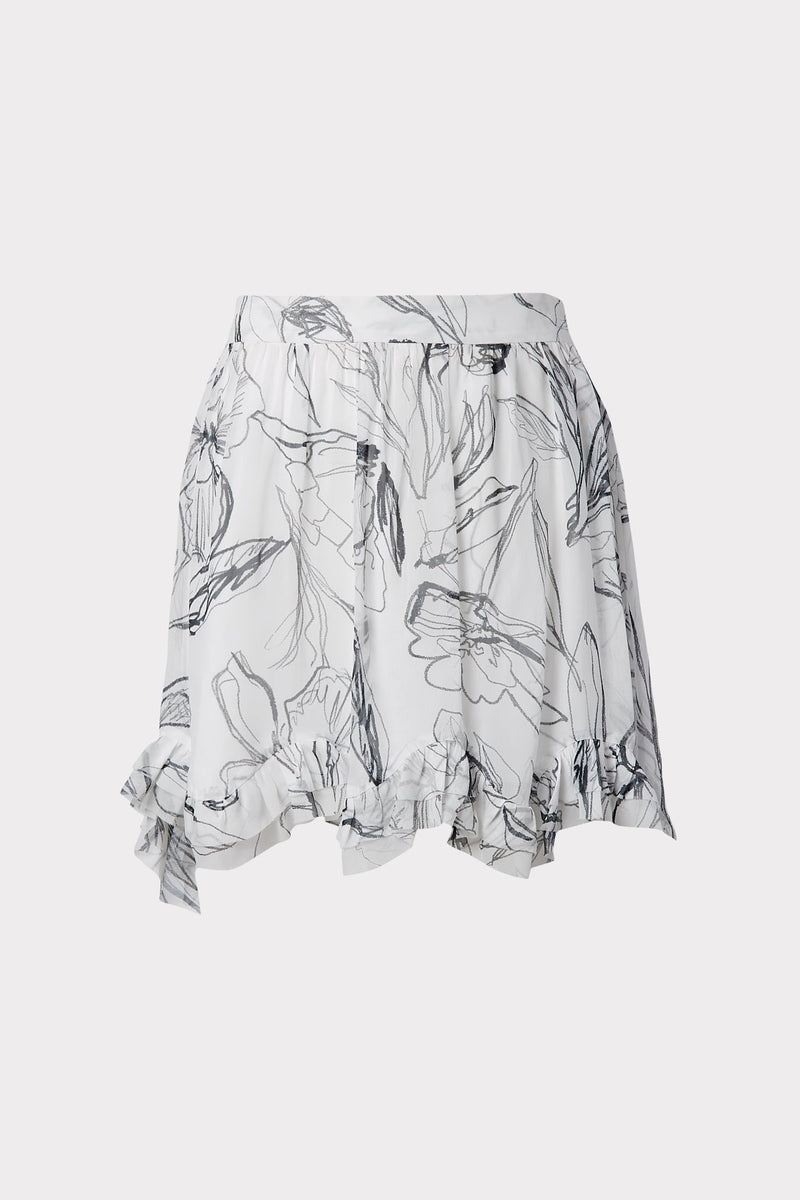 Jess Sketched Iris Skirt