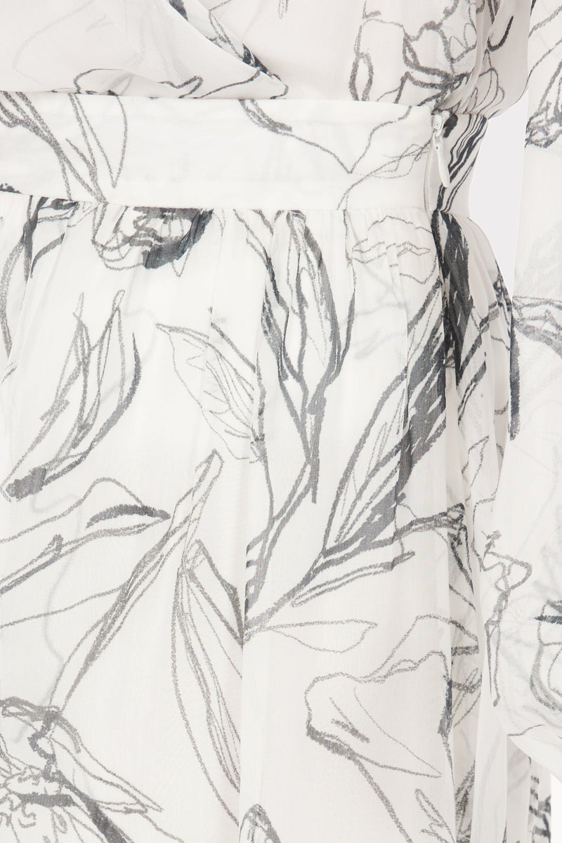 Jess Sketched Iris Skirt