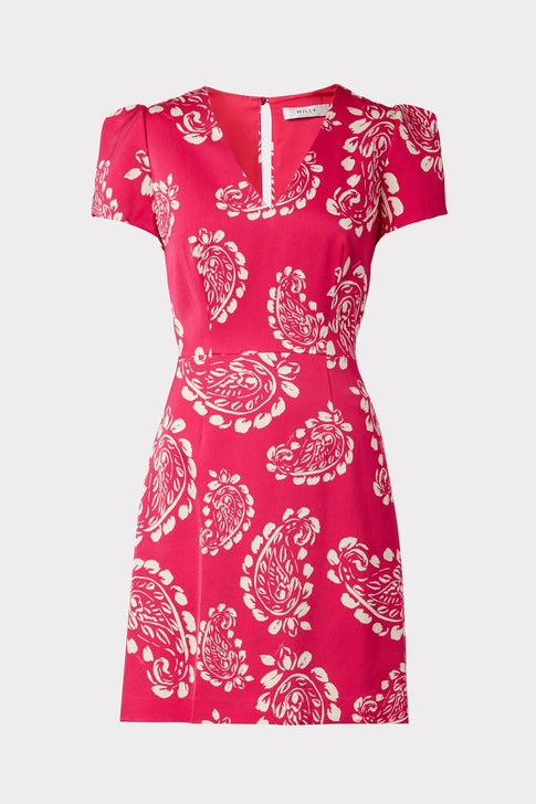 Atalie Paisley Dress 0