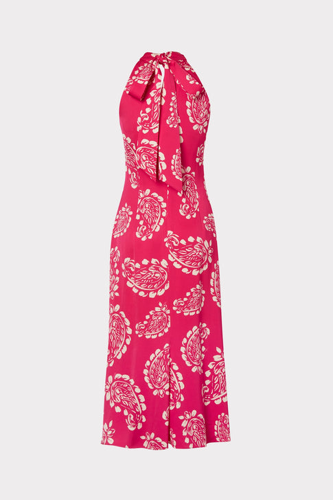 Adrian Paisley Print Dress 3