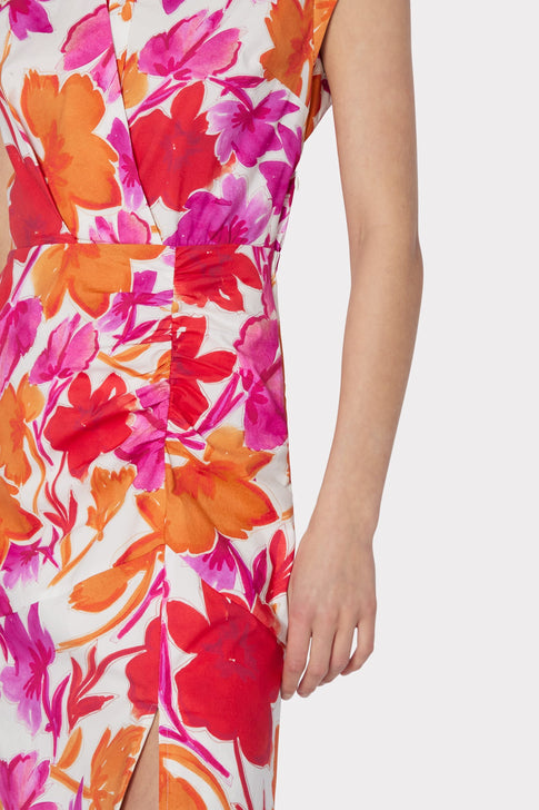 Maxwell Paper Peony Print Dress 2