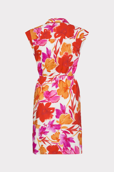 Maxwell Paper Peony Print Dress 3