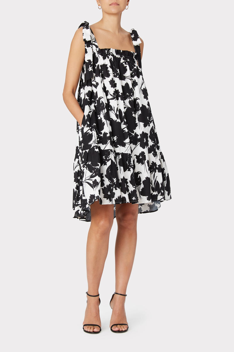 Dani Silhouette Linen Dress