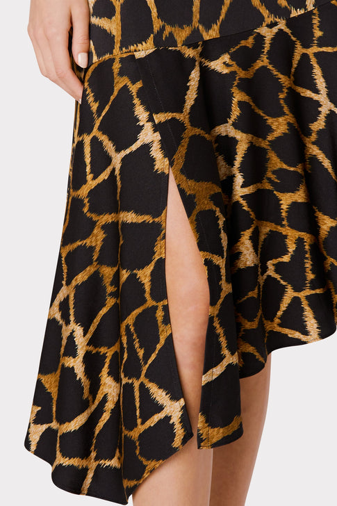 Dashielle Giraffe Print Dress 2