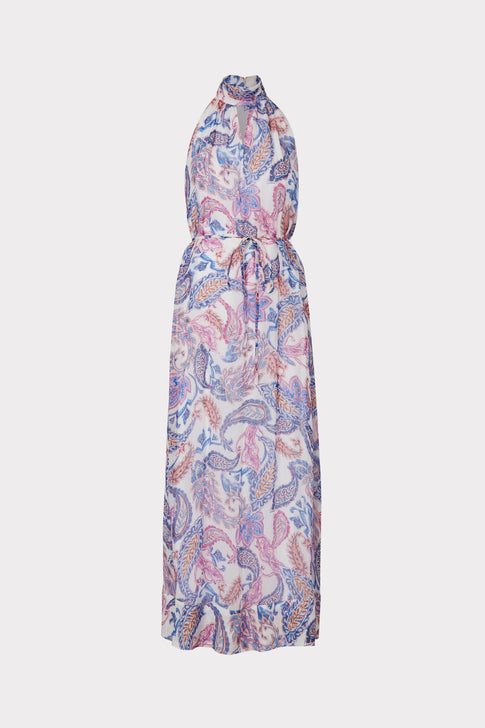 Morgan Paisley Print Dress 0