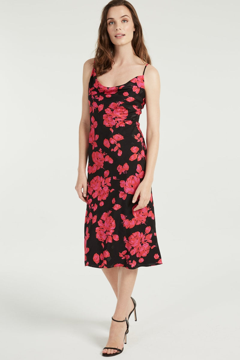 Katia Rose Jacquard Slip Dress