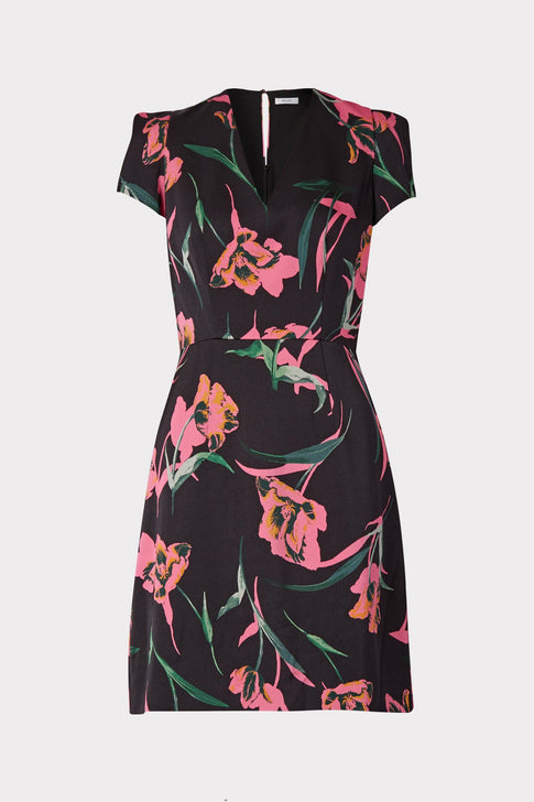 Atalie Botanica Crepe Dress 0