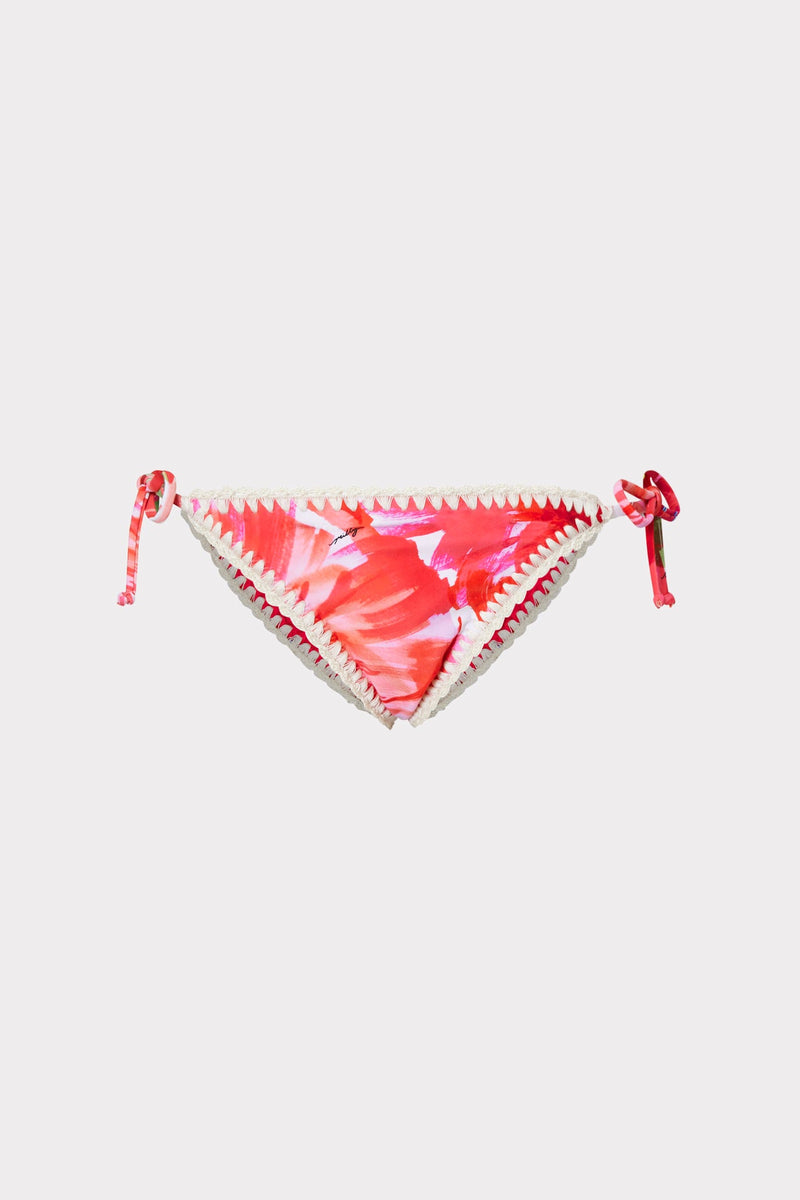 Brushstroke Floral Mika Bikini Bottom