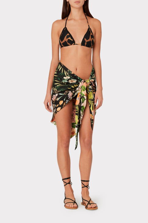 Darina Jungle Tile Sarong 2