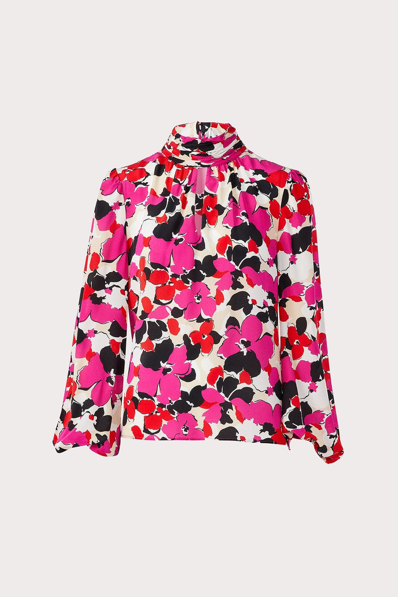 Essie Viola Print Blouse
