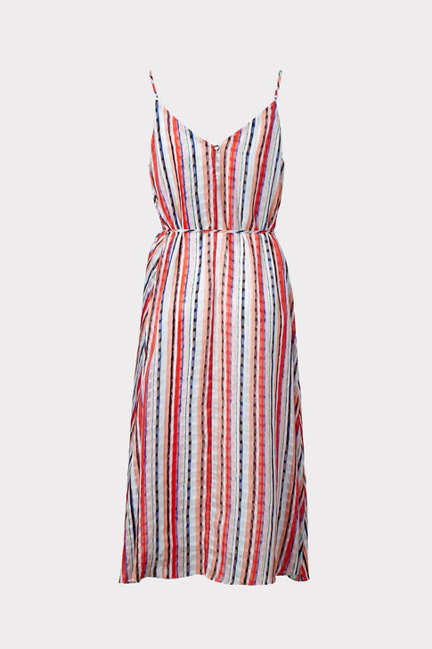 Becca Watercolor Stripe Dress 3