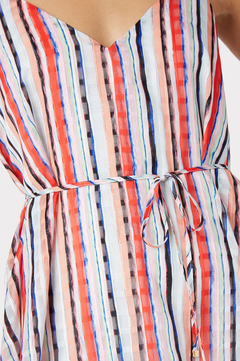 Becca Watercolor Stripe Dress 2