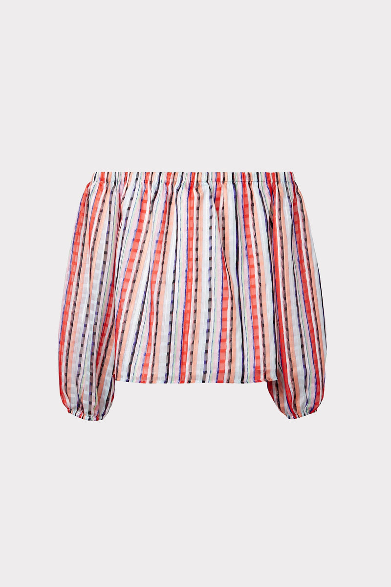 Bella Watercolor Stripe Top
