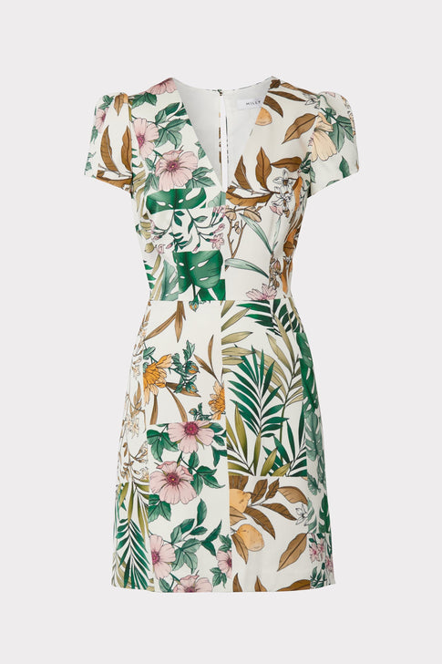 Atalie Jungle Print Dress 0