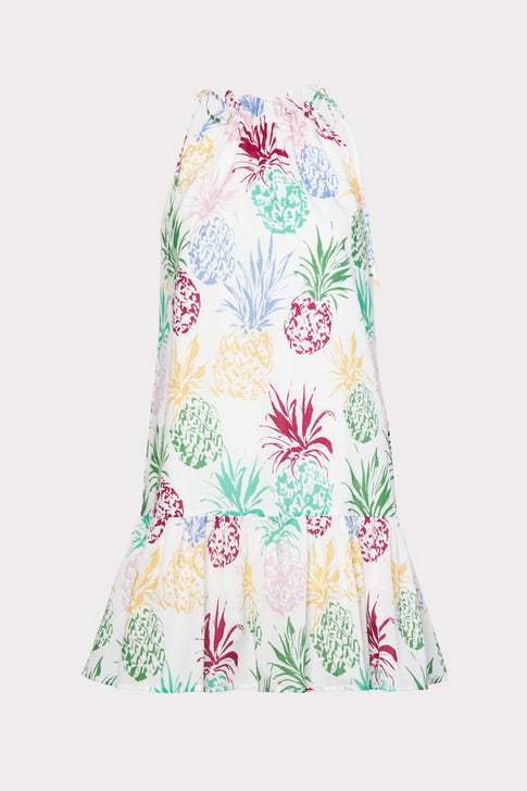 Flora Tropical Pineapple Dress 0